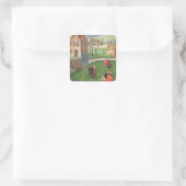 18855年4月を追加：カップルの求愛、Book of スクエアシール (バッグ)