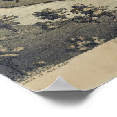 1886オールドエルパソシティマップ ポスター (角)