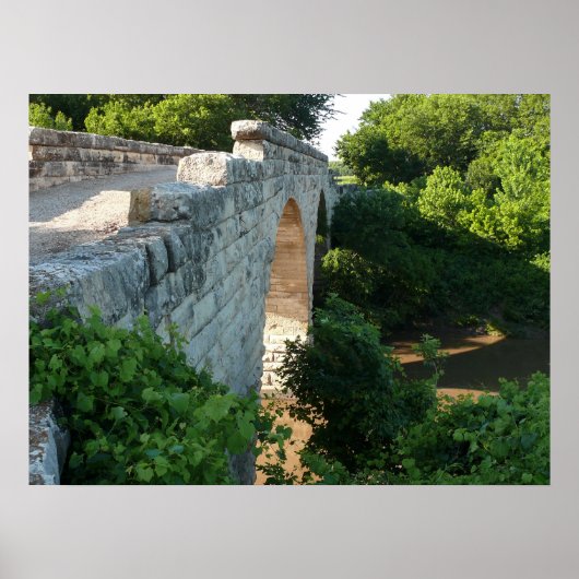 1886クレメンズストーンアーチ橋 ポスター (正面)