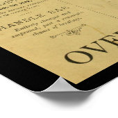 1886ハイホイーラーペニーFarthing広告アートポスター ポスター (角)