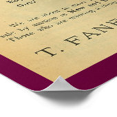 1886ヴィンテージハイホイーラーマガジン広告アートポスター ポスター (角)