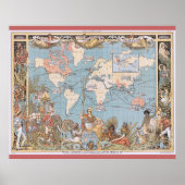 1886年のイギリス帝国 ポスター (正面)