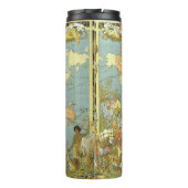 1886年のイギリス帝国 古地図, アンティーク タンブラー (裏面)