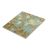 1886年のイギリス帝国 古地図, 1886 タイル (側面)