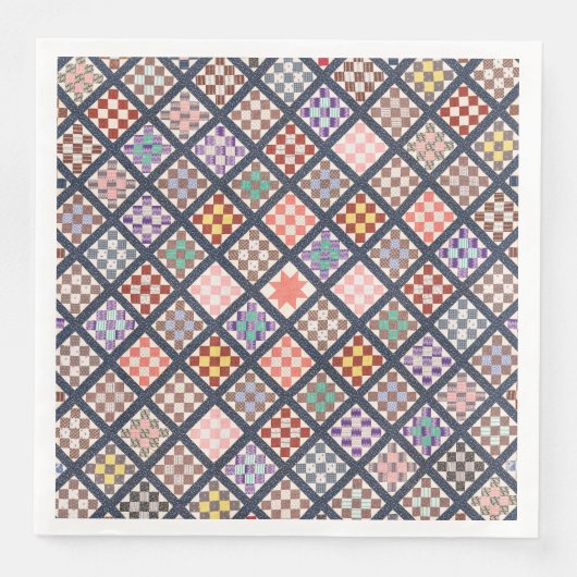 1886年のヴィンテージクイルトの再現 (正面)