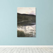 1886年夏の夜 キャンバスプリント (インサイチュ (ウッドフロア))