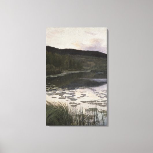 1886年夏の夜 キャンバスプリント (正面)