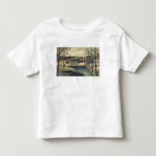 1886年後の漁師との景色、 トドラーTシャツ