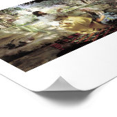 1886年頃のマルタとマリアとのキリスト ポスター (角)