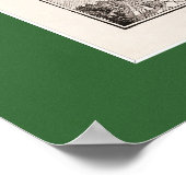 1886 SFベイエリアマップ ポスター (角)