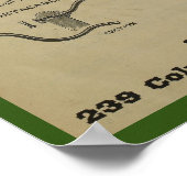 1887ヴィンテージサイクリングマガジン広告アートポスター ポスター (角)