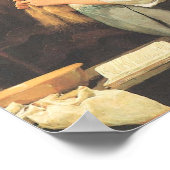 1887年の女髪組み立て ポスター (角)