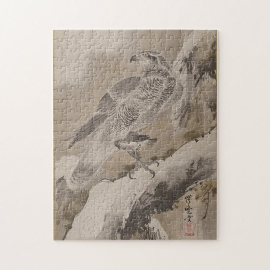1887年川鍋暁斎 ジグソーパズル (縦)
