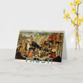 1887年8月 – グリーティングカード (黄色い花)