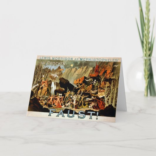 1887年8月 – グリーティングカード (正面)