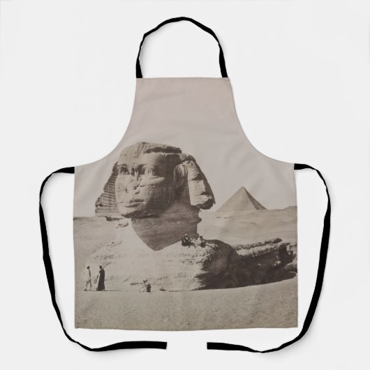 1887素晴らし年エジプトのGiza Necropolisのスフィンクス エプロン (正面)