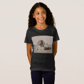 1887素晴らし年エジプトのGiza Necropolisのスフィンクス Tシャツ (正面フル)