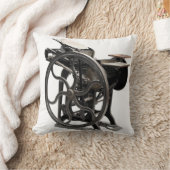 1888年からの旧式な凸版印刷機械 クッション (ブランケット)