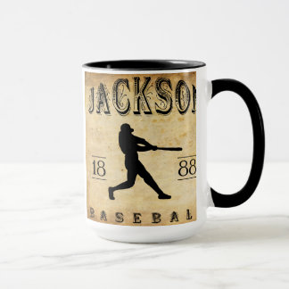 1888年のジャクソンミシガン州Basebal マグカップ