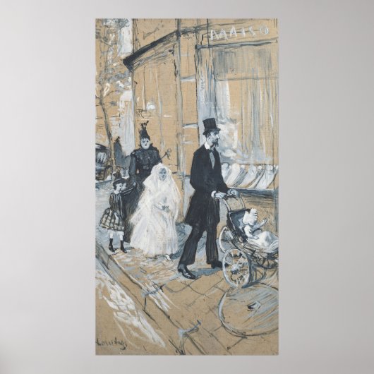 1888年の第一聖餐式 ポスター (正面)