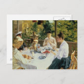 1888年の茶席 ポストカード (正面/裏面)