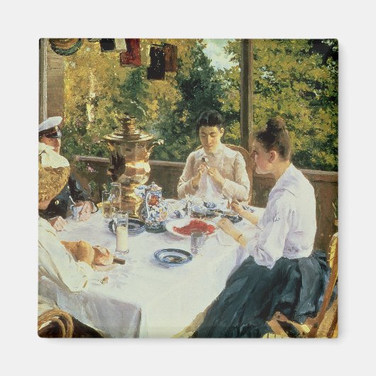 1888年の茶席 マグネット (正面)