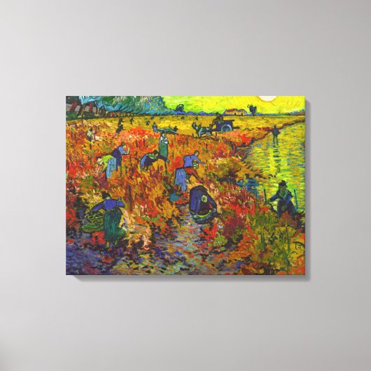 1888年ヴィンセント・ヴァン・ゴッホ キャンバスプリント (正面)