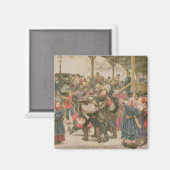 1888年、戦争に出発 マグネット (正面/裏面)