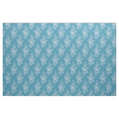 1889フローラ、ターコイズ ファブリック (ファットクウォーター)