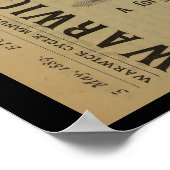 1889ヴィンテージサイクリングマガジン広告アートポスター ポスター (角)