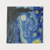 1889年の星空の夜ヴィンセント・ヴァン・ゴッホ タペストリー (正面(横))