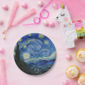 1889年の星空の夜ヴィンセント・ヴァン・ゴッホ ペーパープレート (パーティー)