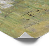 1889年の朝 ポスター (角)