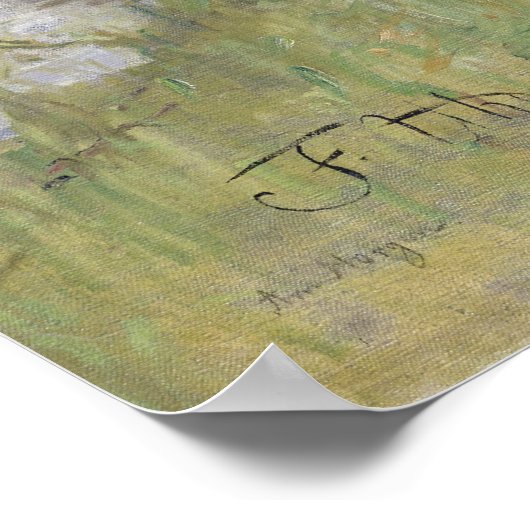 1889年の朝 ポスター (角)