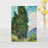 1889年ビンセント・ヴァン・ゴッホ カード (黄色い花)