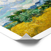 1889年ビンセント・ヴァン・ゴッホ ポスター (角)