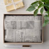 1889年新聞広告 薄葉紙 (ギフト)