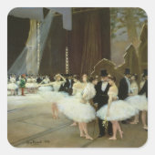 1889年、オペラハウスの翼で スクエアシール (正面)