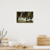 1889年、オペラハウスの翼で ポスター (キッチン)