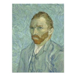 1889年 フィンセント・ファン・ゴッホ自画像 フォトプリント
