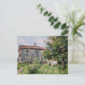 1889年、農場で ポストカード (スタンド正面)