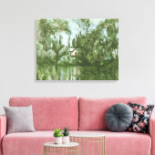 1889年~90年3月の銀行の家 キャンバスプリント (インサイチュ (リビング))