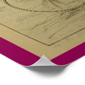 1889 Vintage Bicycle Magazine Ad Art Poster ポスター (角)