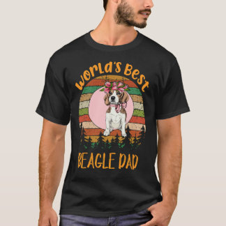 188 世界一のビーグルパパ Tシャツ