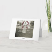 1890おもしろいロブスター女性10腕モチベーション カード (裏面)