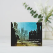 1890の写真色彩付きウォークアローン引用文マンウォーク ポストカード (スタンド正面)