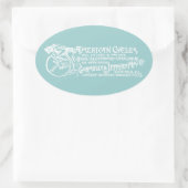 1890アメリカのサイクル 楕円形シール (バッグ)