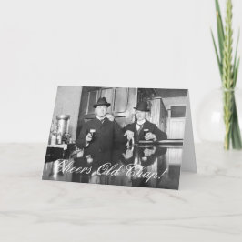 1890サロンバーメン応援古いCHAPハッピーバースデー カード