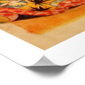 1890パリジャンホットエアバルーンプリント ポスター (角)