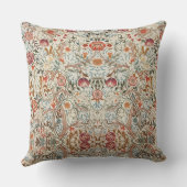 1890ヴィンテージウィリアム・モリスアカンサス・ポルティエール クッション (裏面)